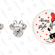 Minnie Mouse Crystal Stud Earrings | $20 | Macy’s